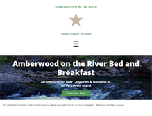 Tablet Screenshot of amberwoodbandb.com